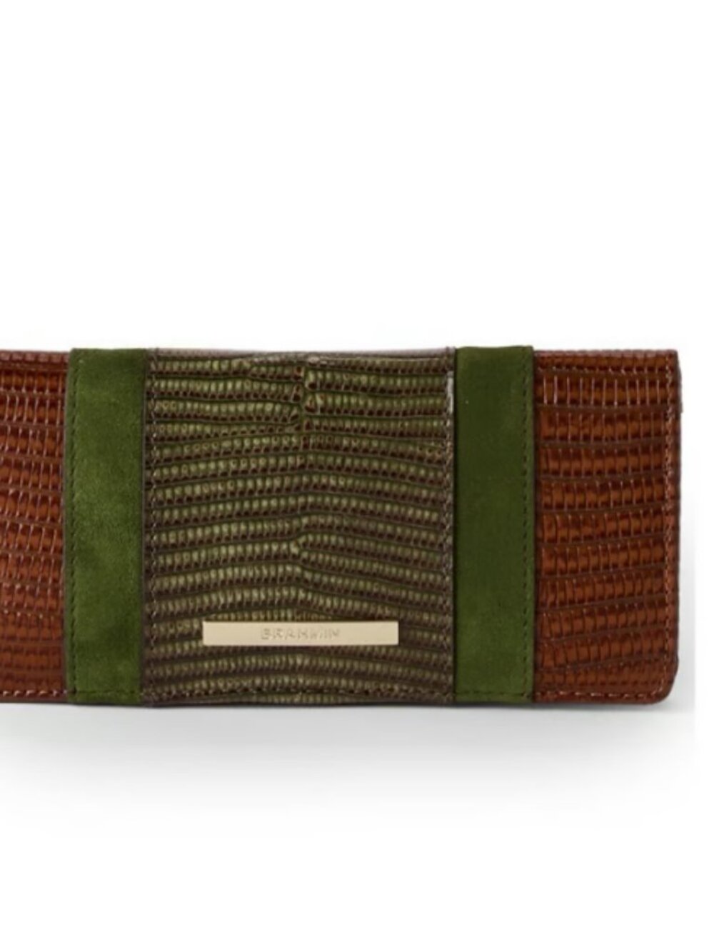 Brahmin Ady Samba Highgate SLG Wallet NWT Leather Zip Around - B191